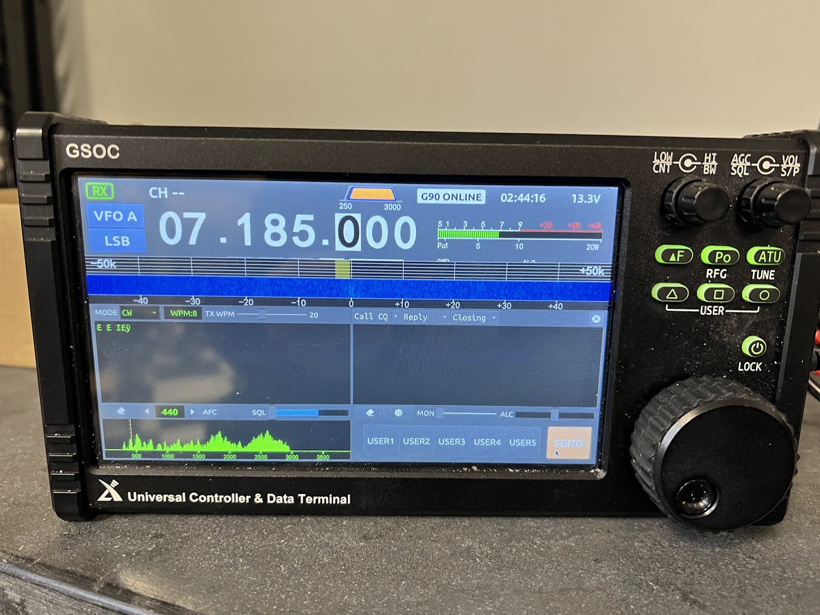 Xiegu GSOC Remote Controller+G90 HF Radio + CE-19 Bundle - Image 4