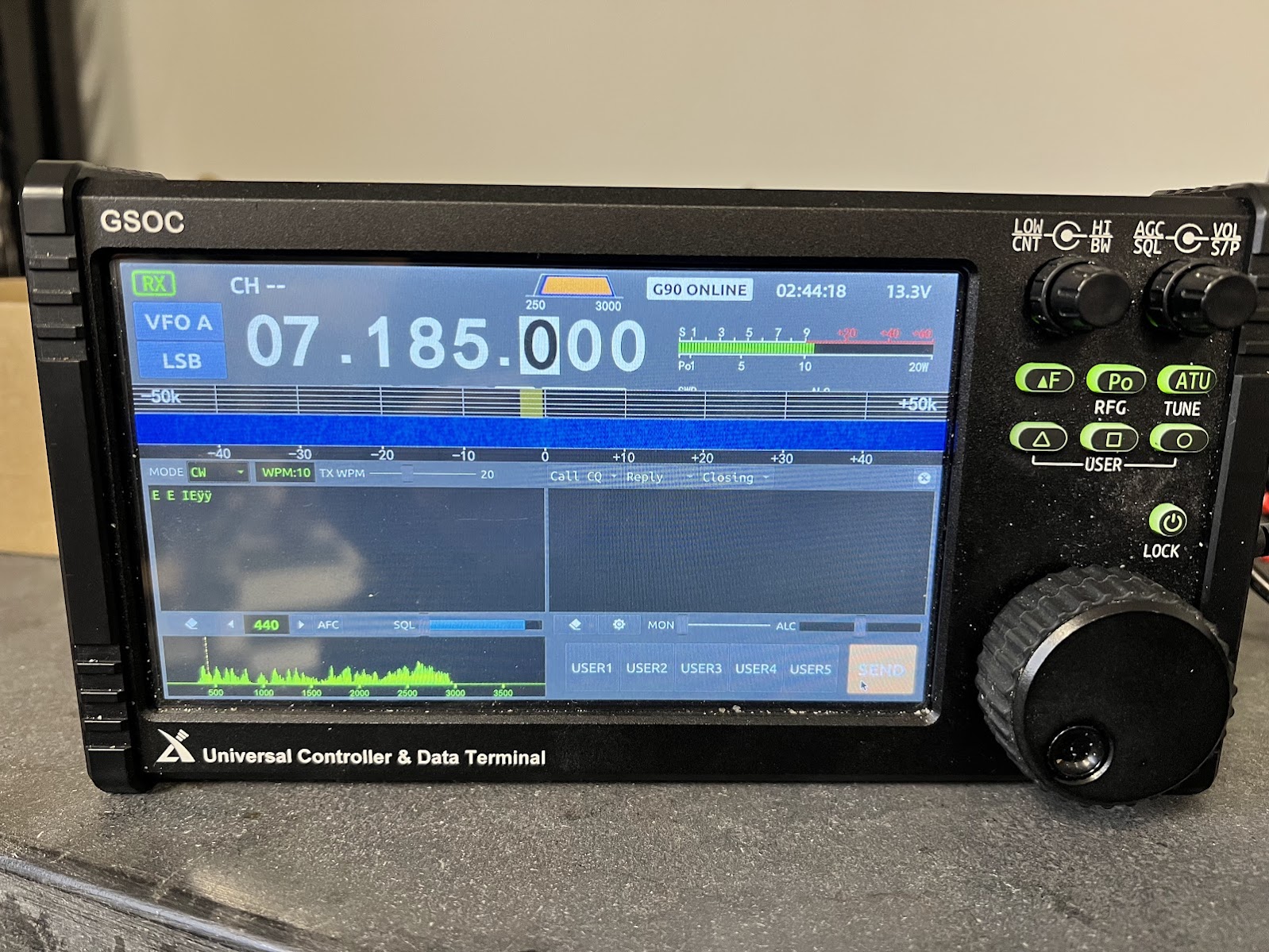 Xiegu GSOC Remote Controller+G90 HF Radio + CE-19 Bundle - Image 3