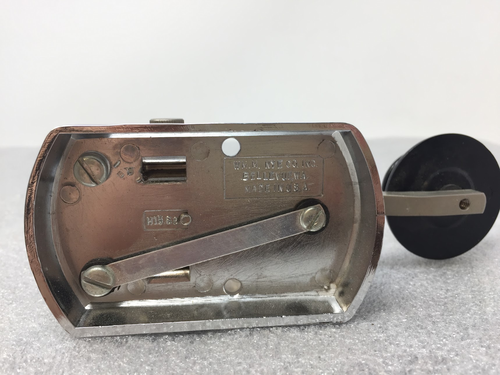 Military Style NYE Telegraph Keyer Chrome - Image 7