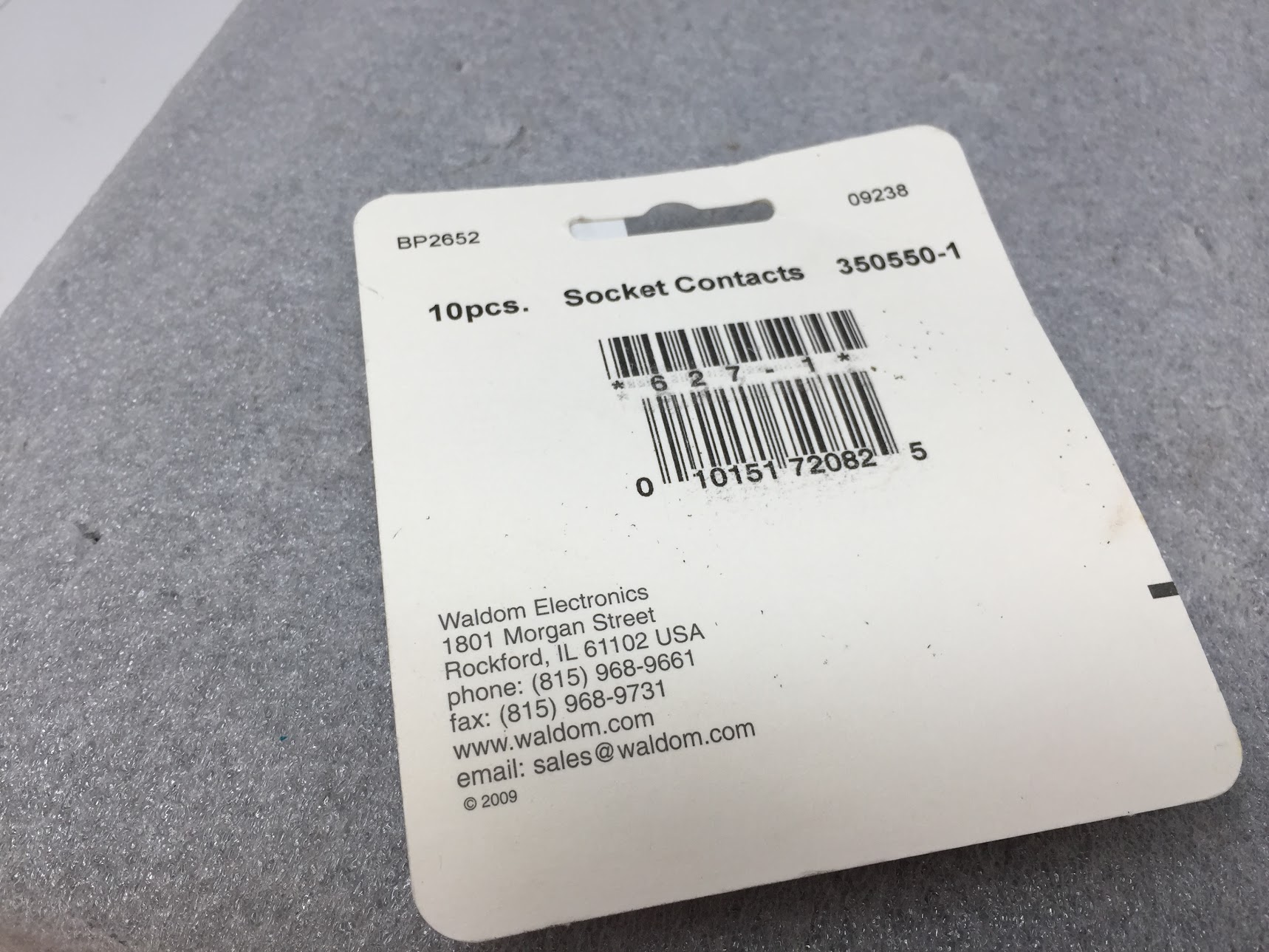 Tyco Electronics Crimp Type Socket Contacts - Image 2